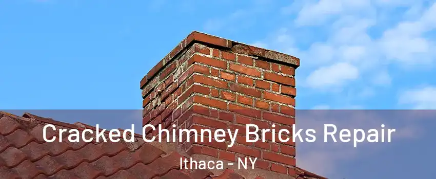  Cracked Chimney Bricks Repair Ithaca - NY