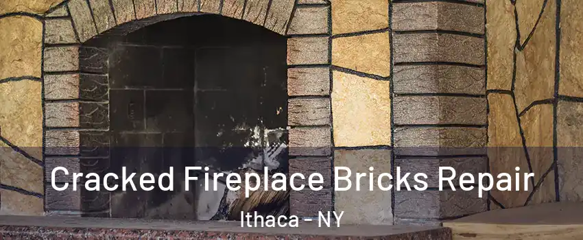  Cracked Fireplace Bricks Repair Ithaca - NY