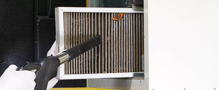 Clogged Air Duct Cleaning Process in Ithaca, NY