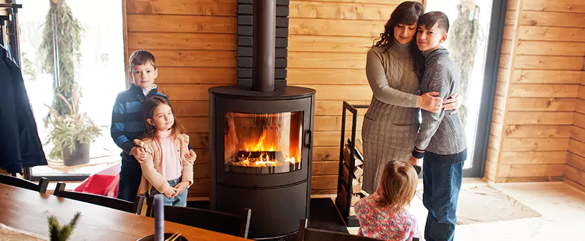 Morso Cast Iron Fireplace Insert Installation in Ithaca, New York