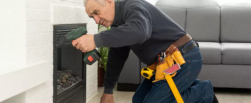 New Indoor Fireplace Installation in Ithaca, New York