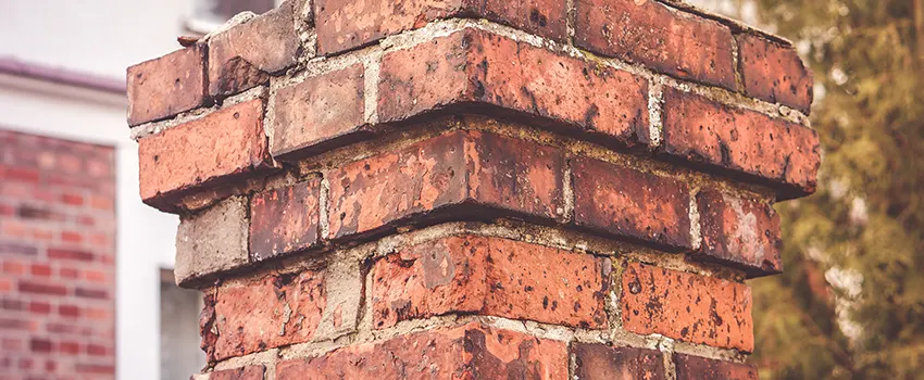 Cracked Chimney Bricks Repair Cost in Ithaca, New York